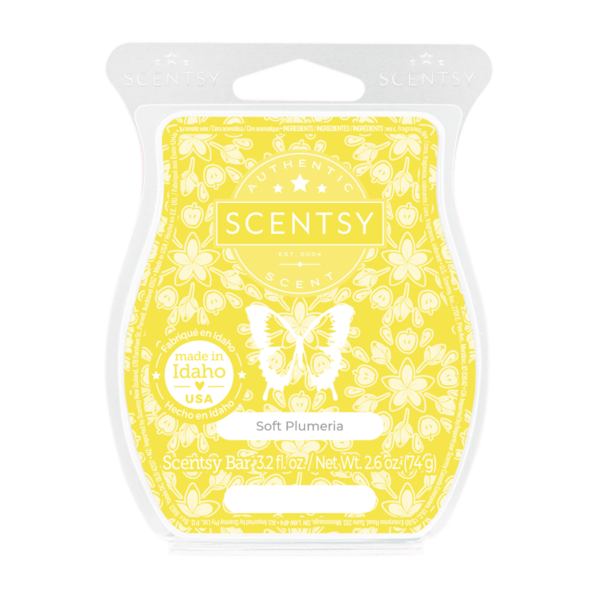 Soft Plumeria Scentsy Bar