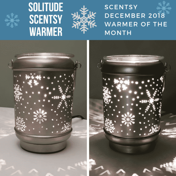 Solitude Scentsy Warmer - Scentsy December 2018 Warmer of the Month