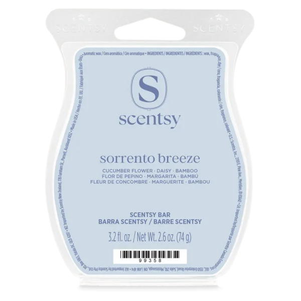 Sorrento Breeze Scentsy Bar (1) Sorrento Breeze Scentsy Wax Bar