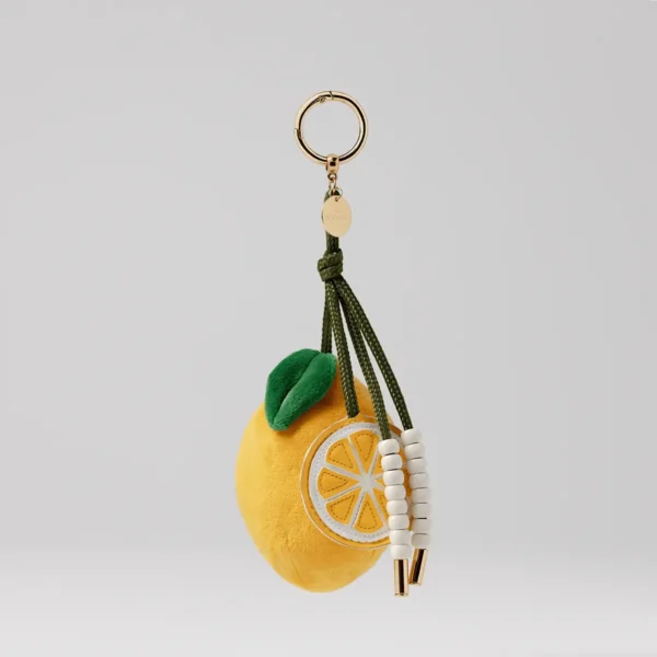 Sorrento Lemon Scentsy Bag Charm Clip - Italian Summer