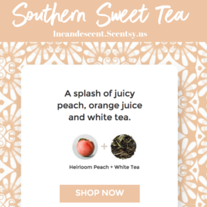 SCENTSY ScenTrend 2018 Heirloom Peach Fragrance