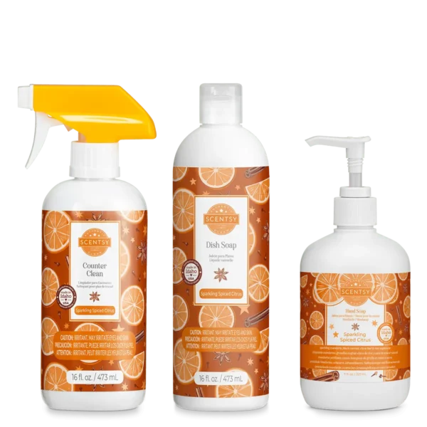 Sparkling Spiced Citrus Scentsy Clean Bundle