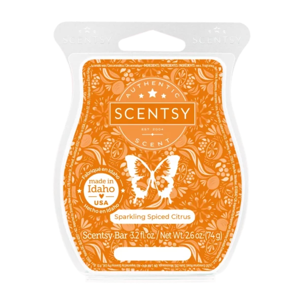 Sparkling Spiced Citrus Scentsy Wax Bar