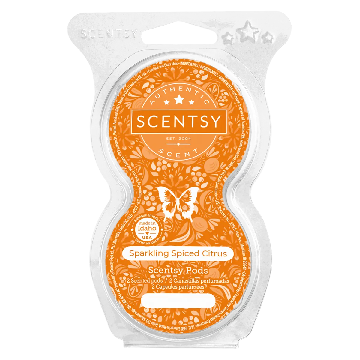 Sparkling Spiced Citrus Scentsy Pods