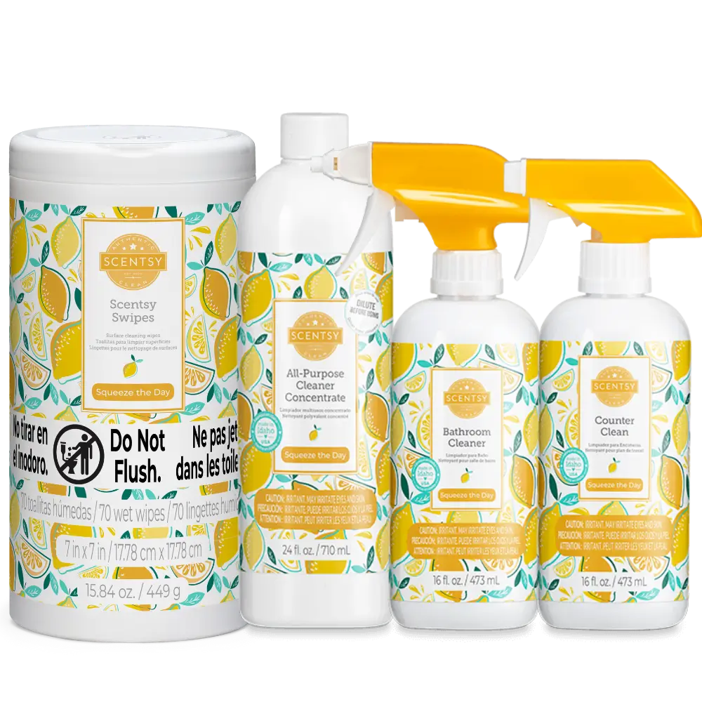 Squeeze the Day Scentsy Clean Bundle