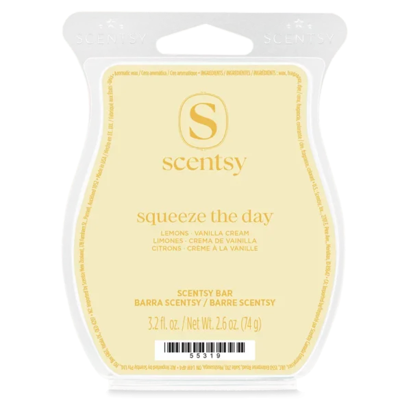 Squeeze The Day Scentsy Bar Squeeze the Day Scentsy Wax Bar