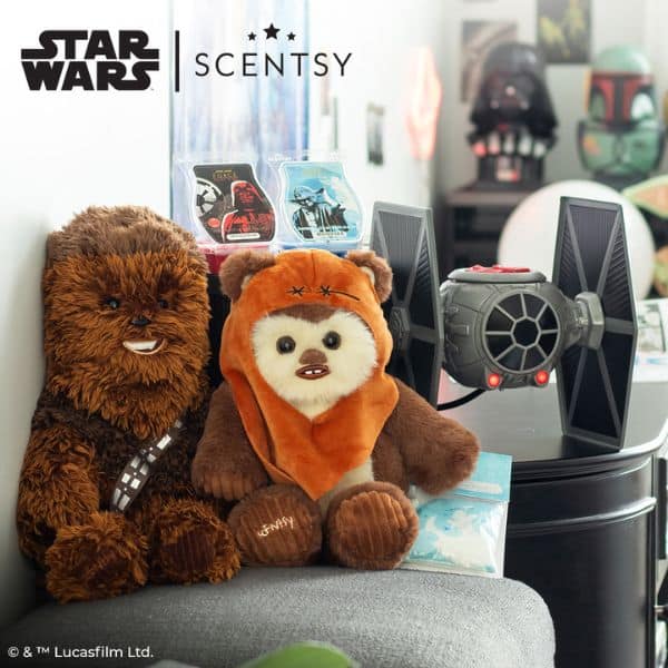 Star Wars Scentsy Collection | TIE Fighter Warmer, Ewok, Chewbacca | Shop Now