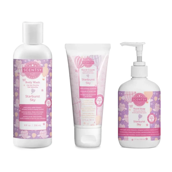 Starburst Sky Scentsy Body Bundle