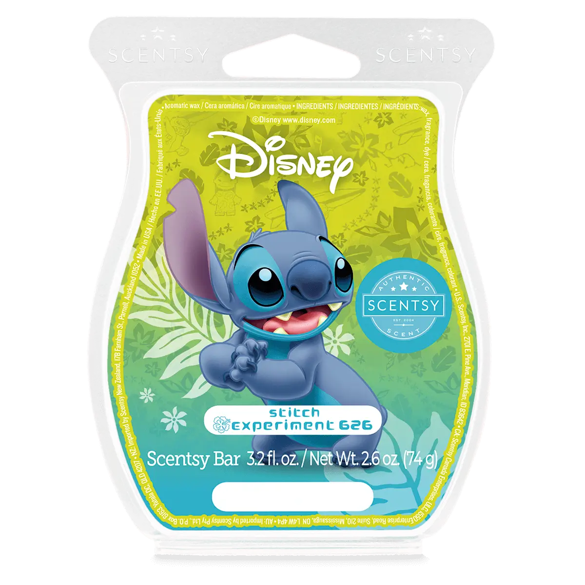 Stitch: Experiment 626 Scentsy Bar