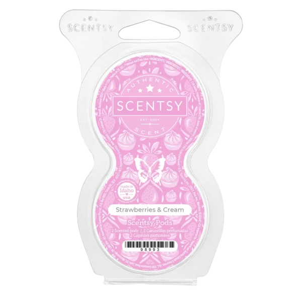 Strawberries & Cream Scentsy Pods | March 2025