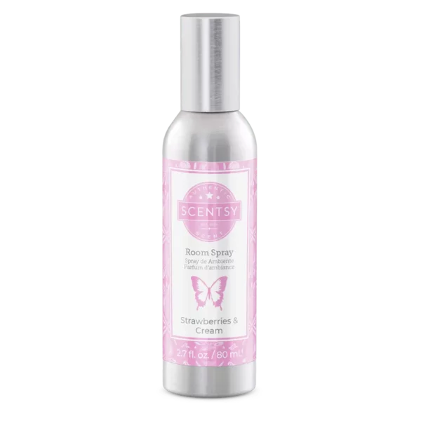Strawberries & Cream Scentsy Room Spray | March 2025