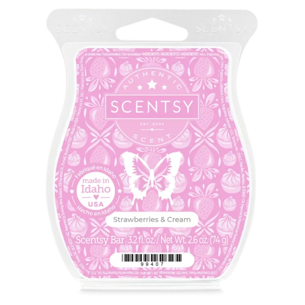 Strawberries &Amp; Crema Scentsy Bar Strawberries & Cream Scentsy Bar | March 2025
