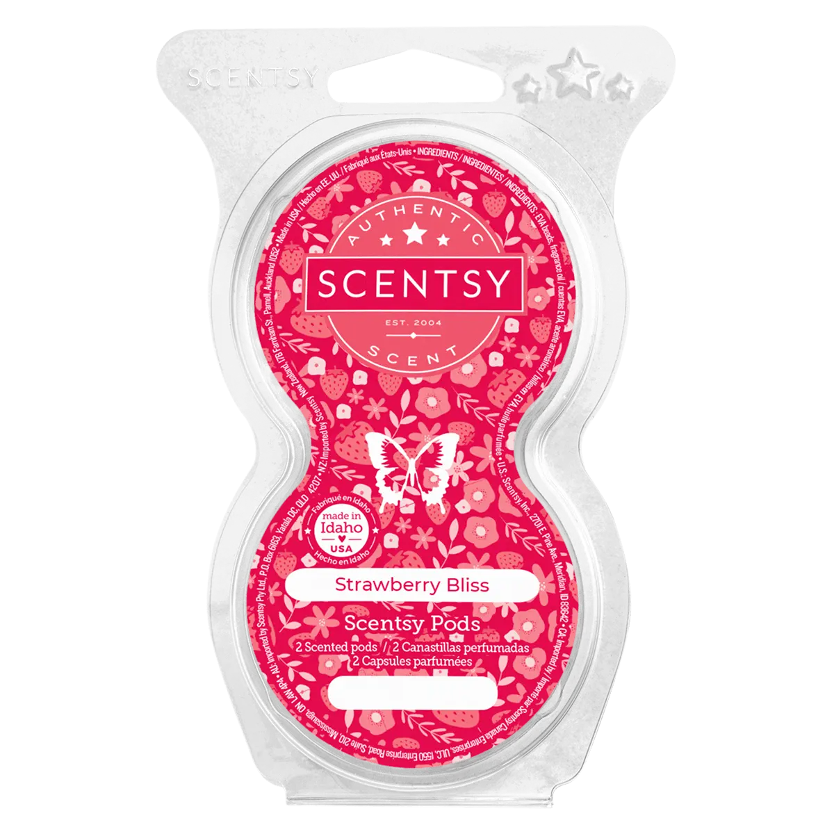 Strawberry Bliss Scentsy Pods Easter 2024 Incandescent.Scentsy.us