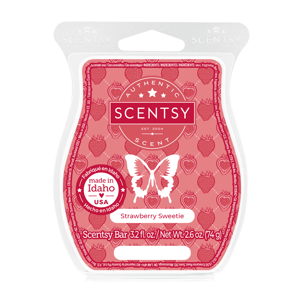 Strawberry Sweetie Scentsy Bar BBMB January 2024