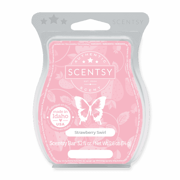 Strawberry Swirl Scentsy Bar