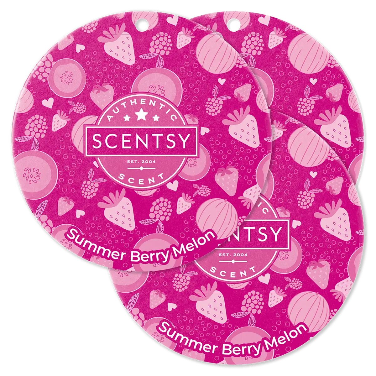 Summer Berry Melon Scentsy Scent Circle