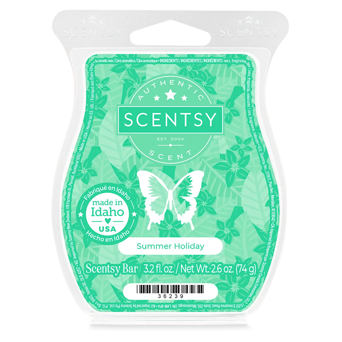 Summer Holiday Scentsy Bar