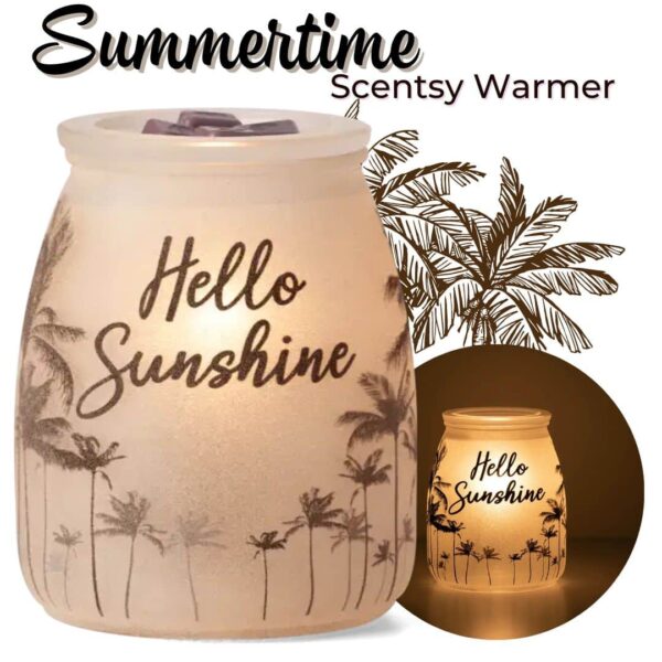 Summertime Scentsy Warmer 1