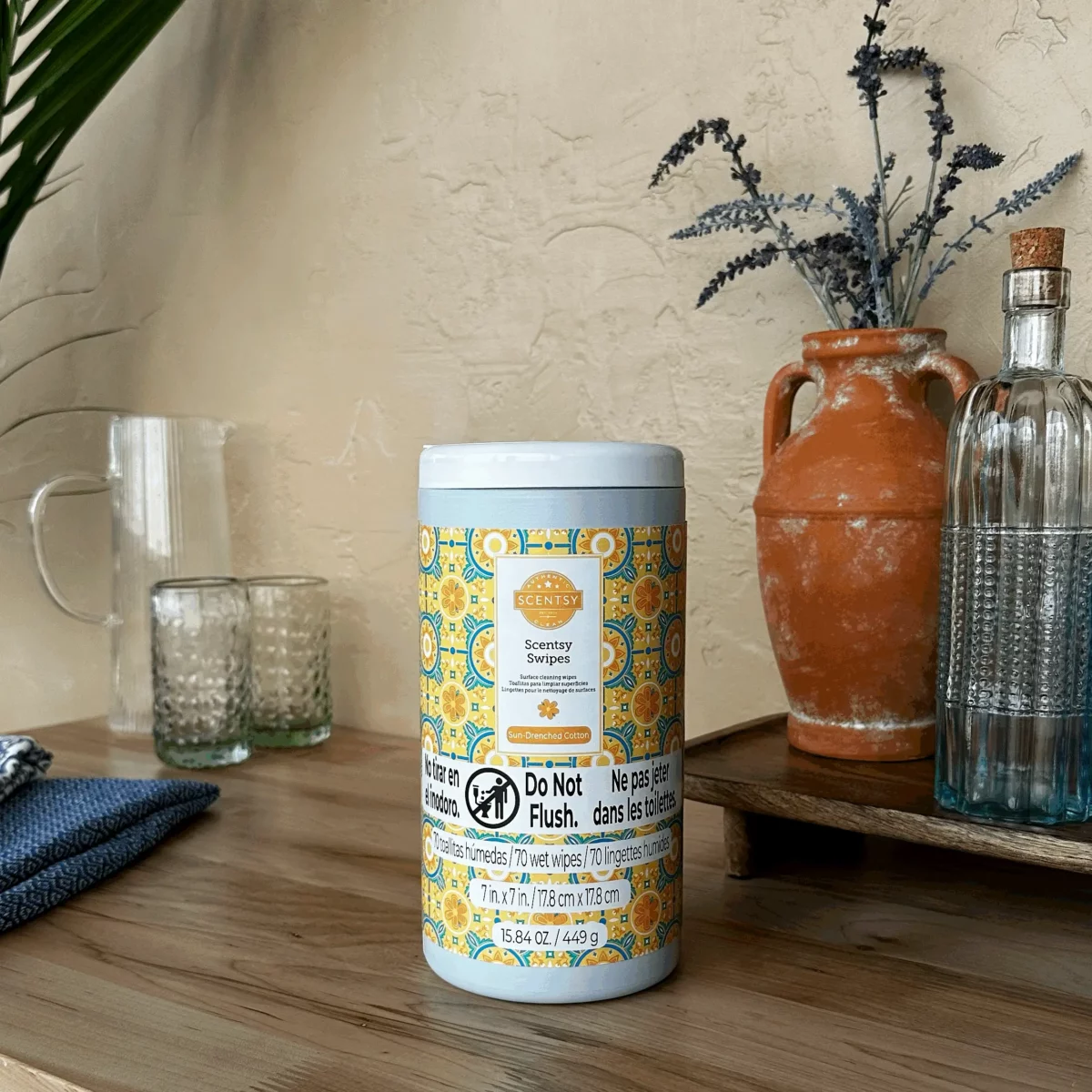 Sun-Drenched Cotton Scentsy Clean Swipes