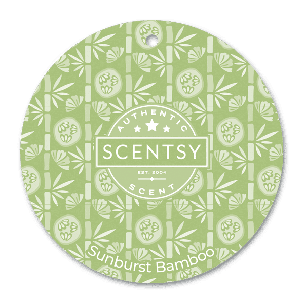 Sunburst Bamboo Scentsy Scent Circle