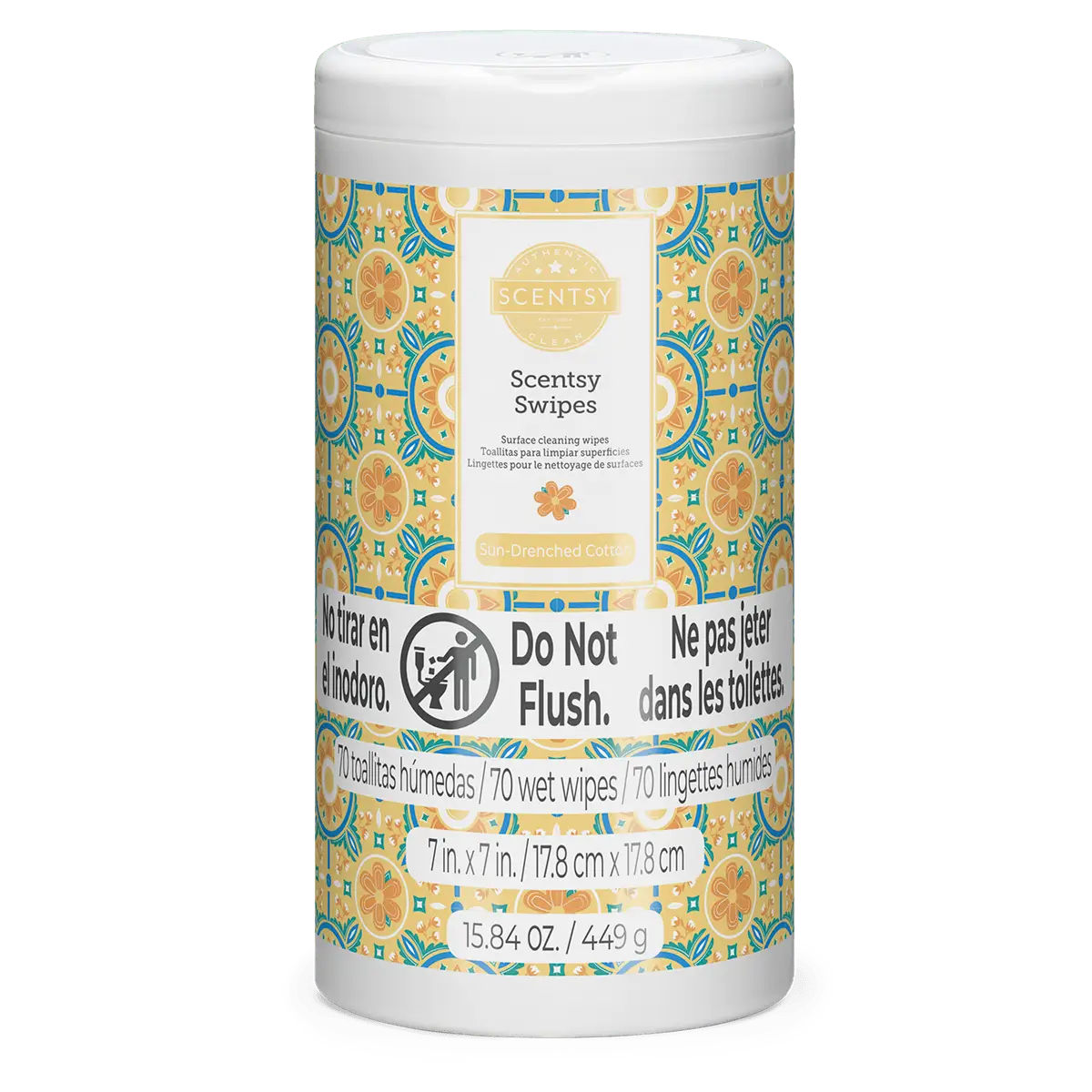 Sun-Drenched Cotton Scentsy Clean Swipes