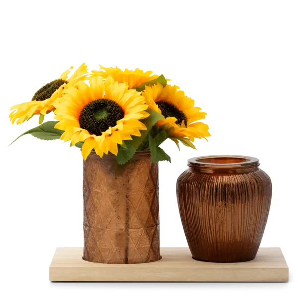 Sunflower Bouquet Warmer - Unlit Sunflower Bouquet Scentsy Warmer