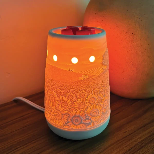 Sunflower Fields Scentsy Warmer | August 2024 Warmer of the Month