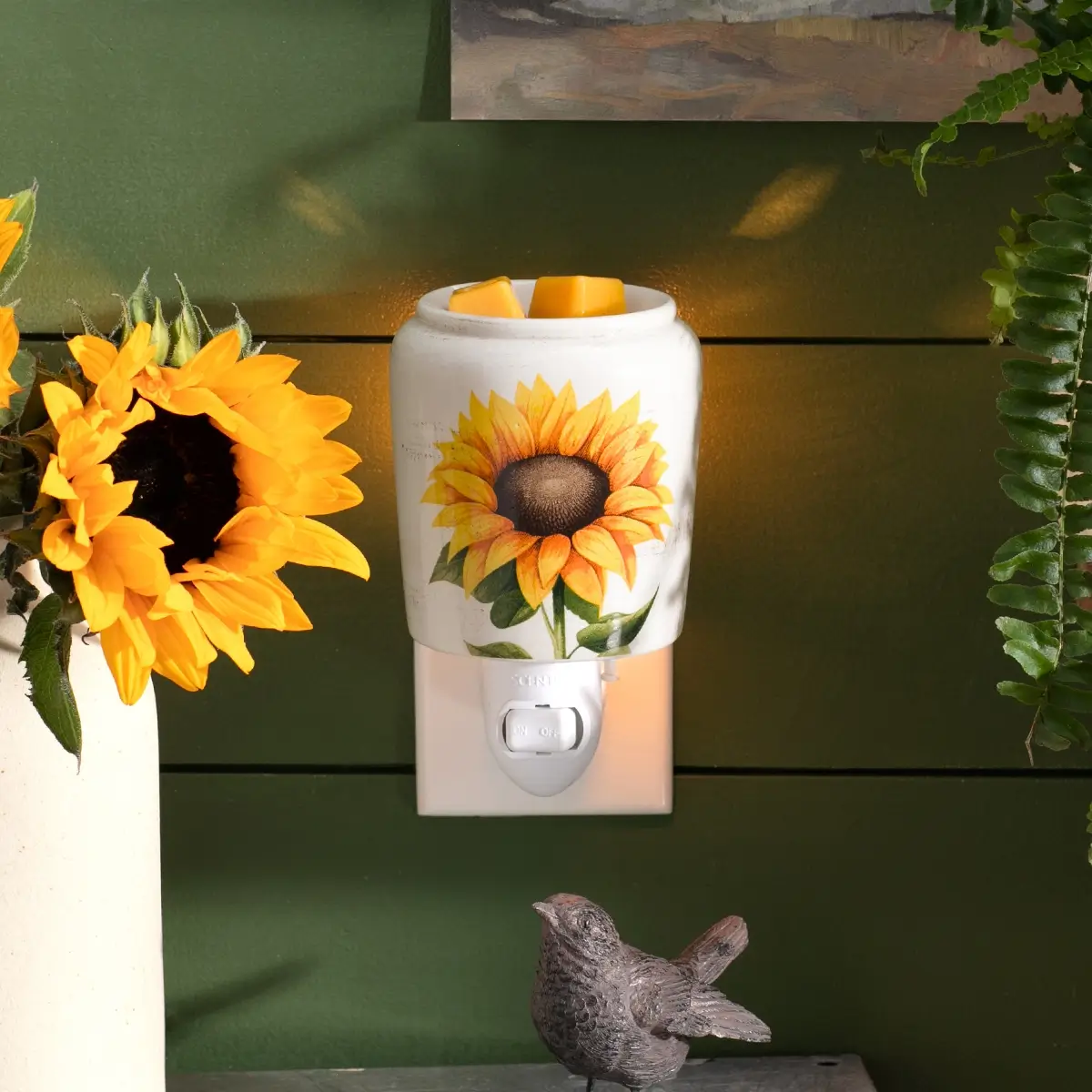 Sunflower Mini Scentsy Warmer