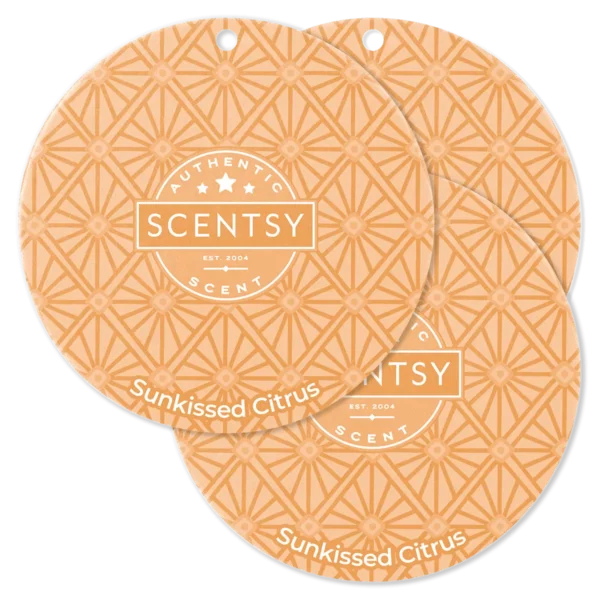 Sunkissed Citrus Scentsy Scent Circle 3 Pack