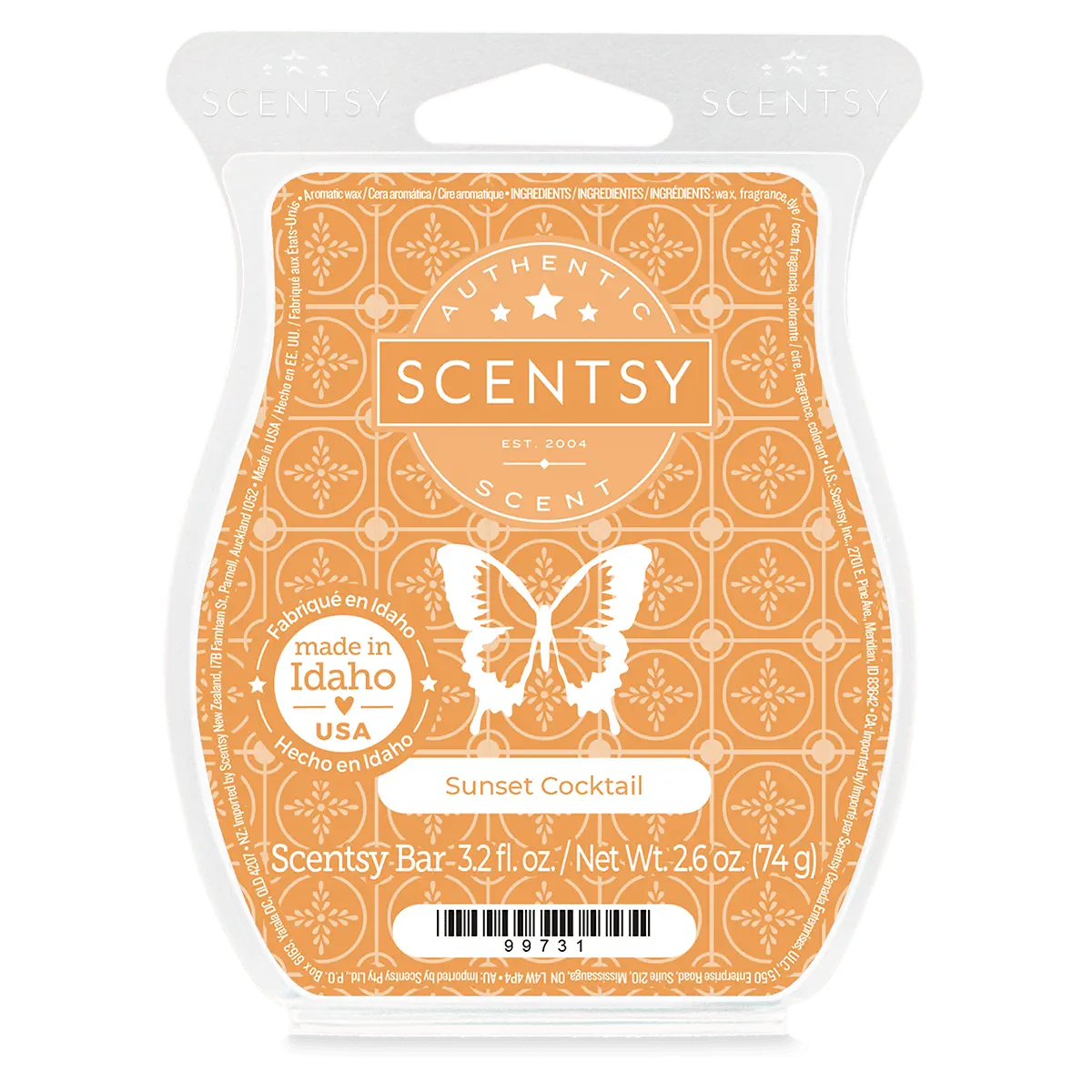 Sunset Cocktail Scentsy Bar