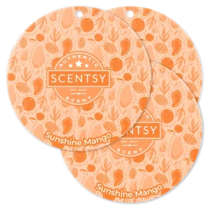 Sunshine Mango Scentsy Scent Circle 3 Pack