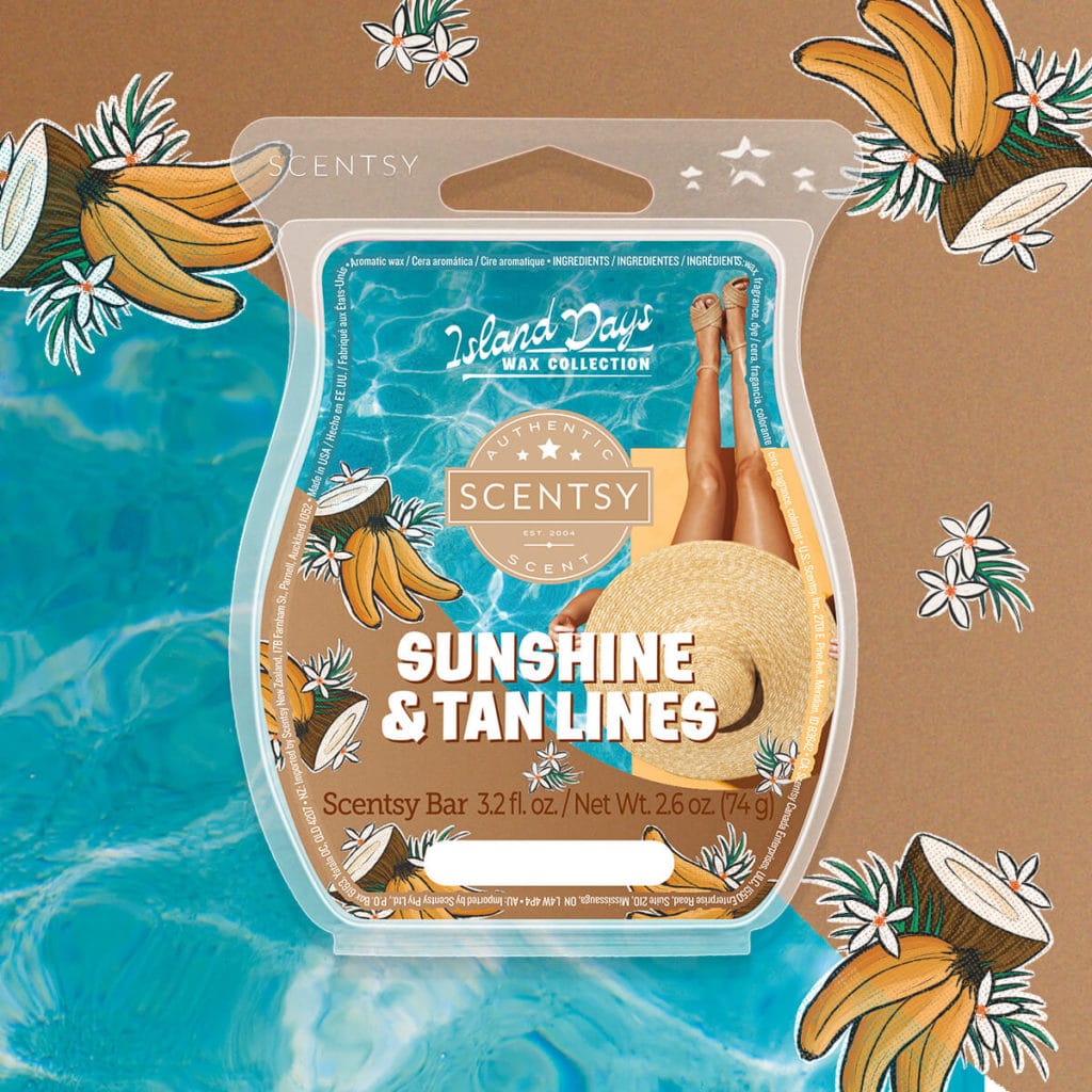 Island Days Scentsy Wax Collection