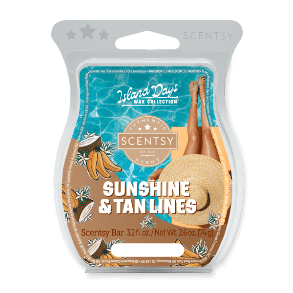 Sunshine Tan Lines Scentsy Bar