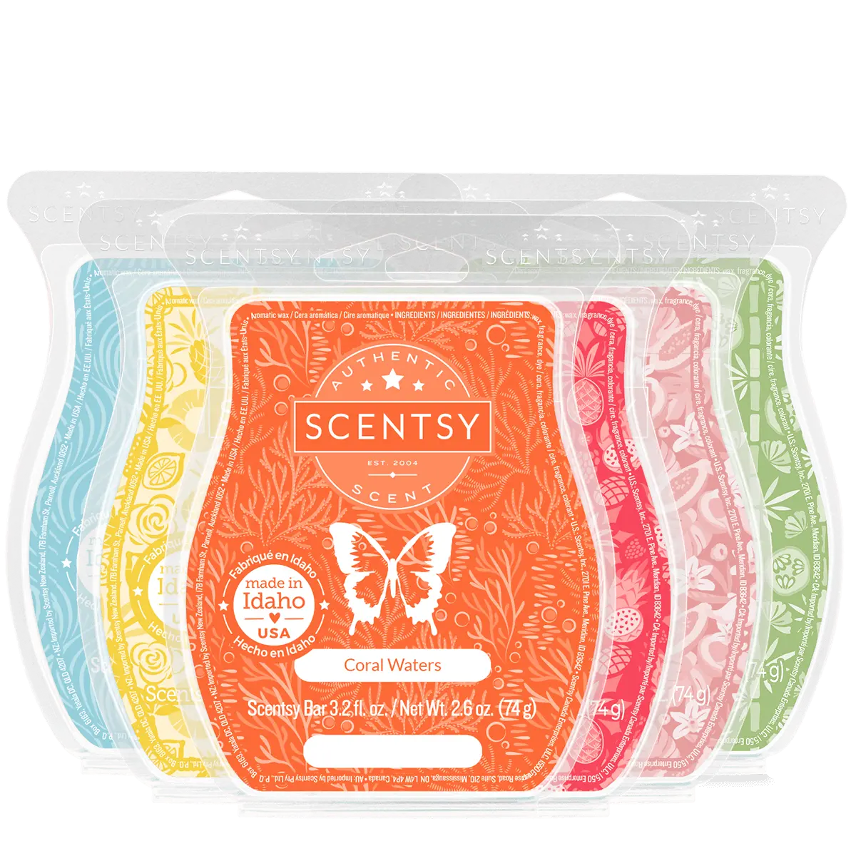Sunshine on My Mind Scentsy 6-Bar Bundle