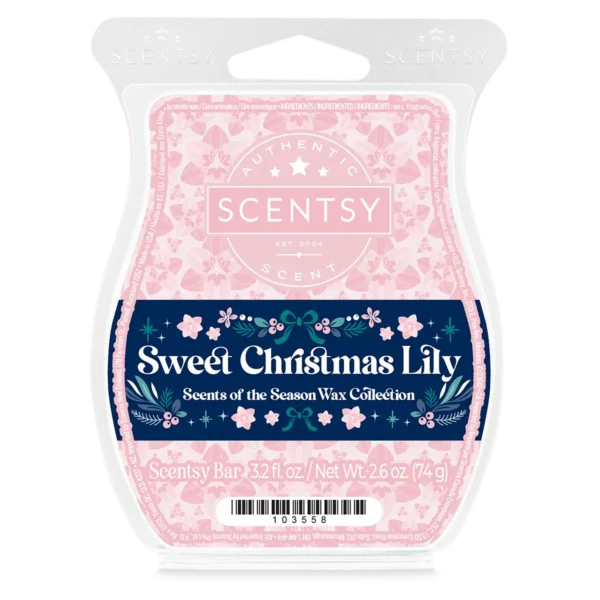 Sweet Christmas Lily Scentsy Wax Bar | Scents of the Season 2025