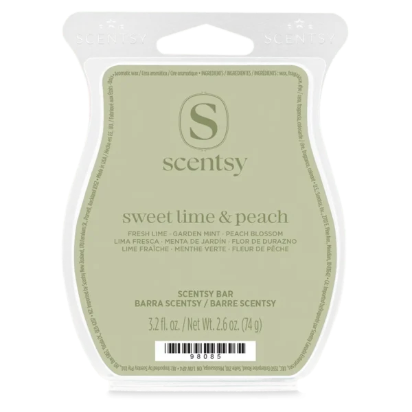 Sweet Lime & Peach Scentsy Wax Bar