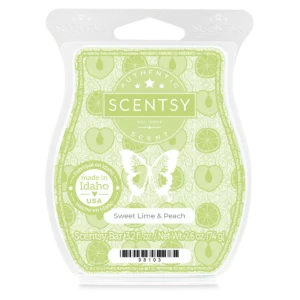 Sweet Lime & Peach Scentsy Bar