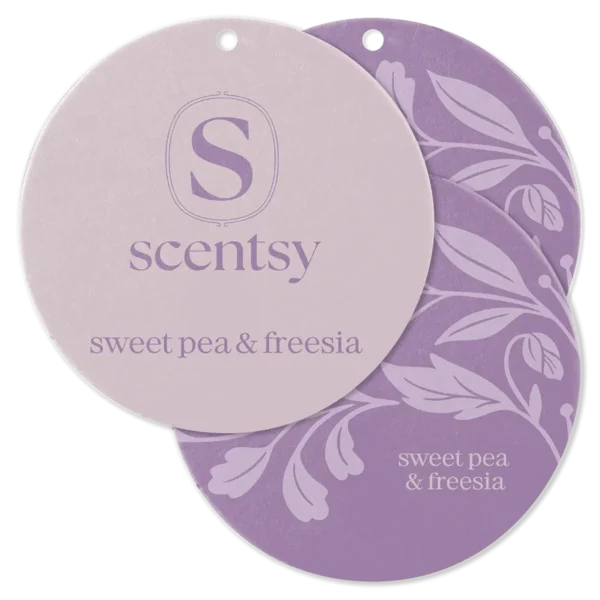 Sweet Pea & Freesia Scentsy Scent Circle 3 Pack