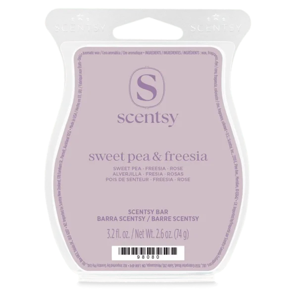 Sweet Pea & Freesia Scentsy Wax Bar