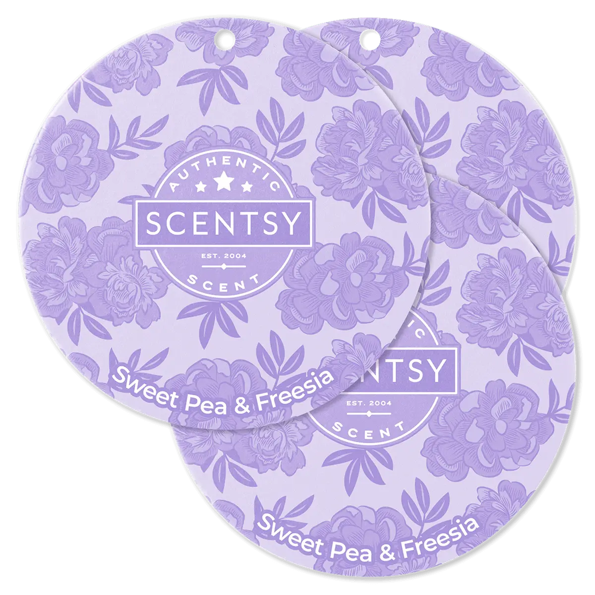 Sweet Pea & Freesia Scentsy Scent Circle 3 Pack
