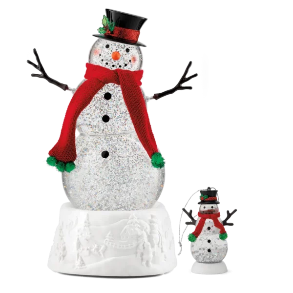 Swirling Snowman Scentsy Warmer | Limited Edition 2023 Holiday