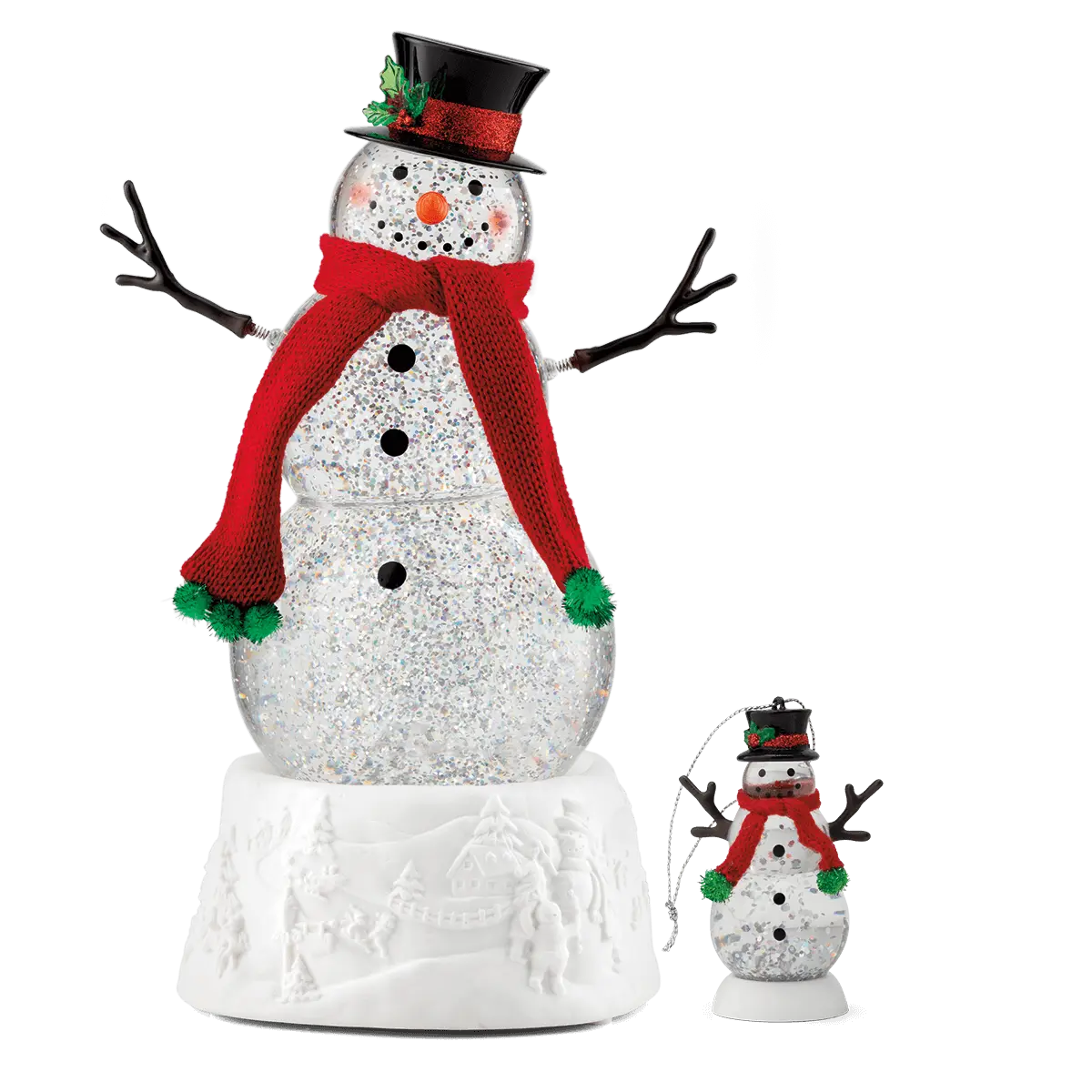 Swirling Snowman Scentsy Warmer | Limited Edition 2023 Holiday