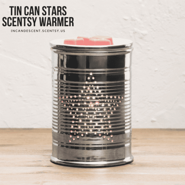 TIN CAN STARS SCENTSY WARMER | DISCONTINUED