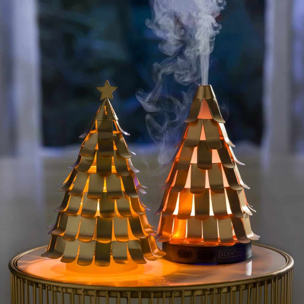 Tree Tops Glisten Scentsy Warmer Incandescent.Scentsy.us