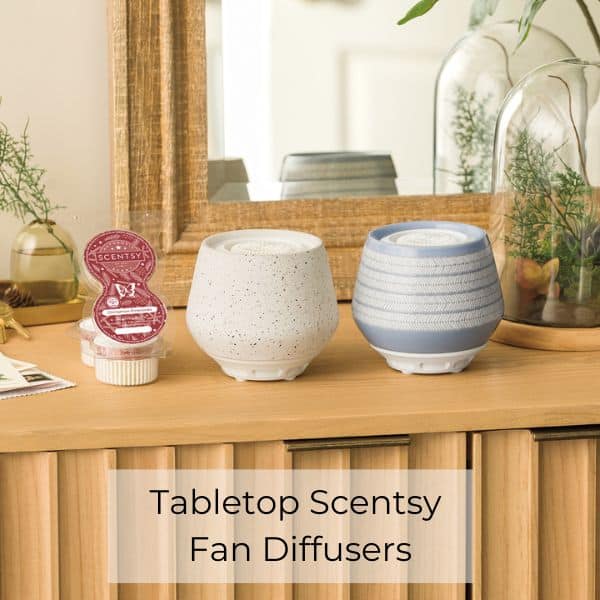 New! Scentsy Tabletop Fan Diffusers