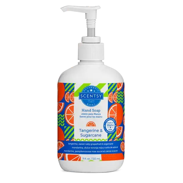 Tangerine Sugarcane Scentsy Hand Soap