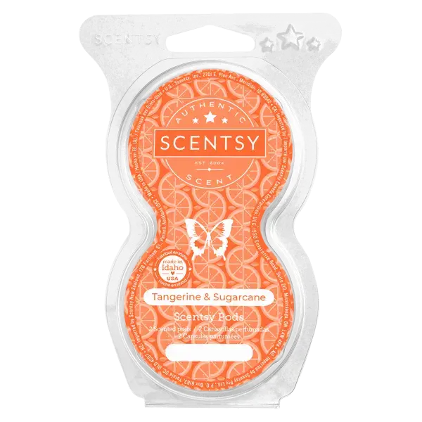 Tangerine Sugarcane Scentsy Pods