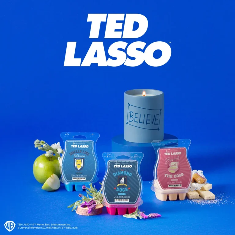 Introducing the Scentsy × Ted Lasso™ Collection available on Aug 10, 2026