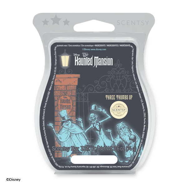 The Haunted Mansion Three Thumbs Up Scentsy Bar