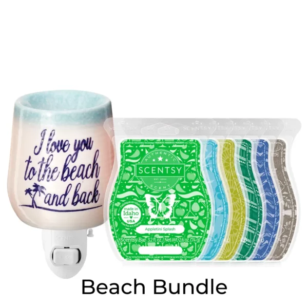To the Beach Mini Scentsy Warmer Bundle | Weekend Escape Sale